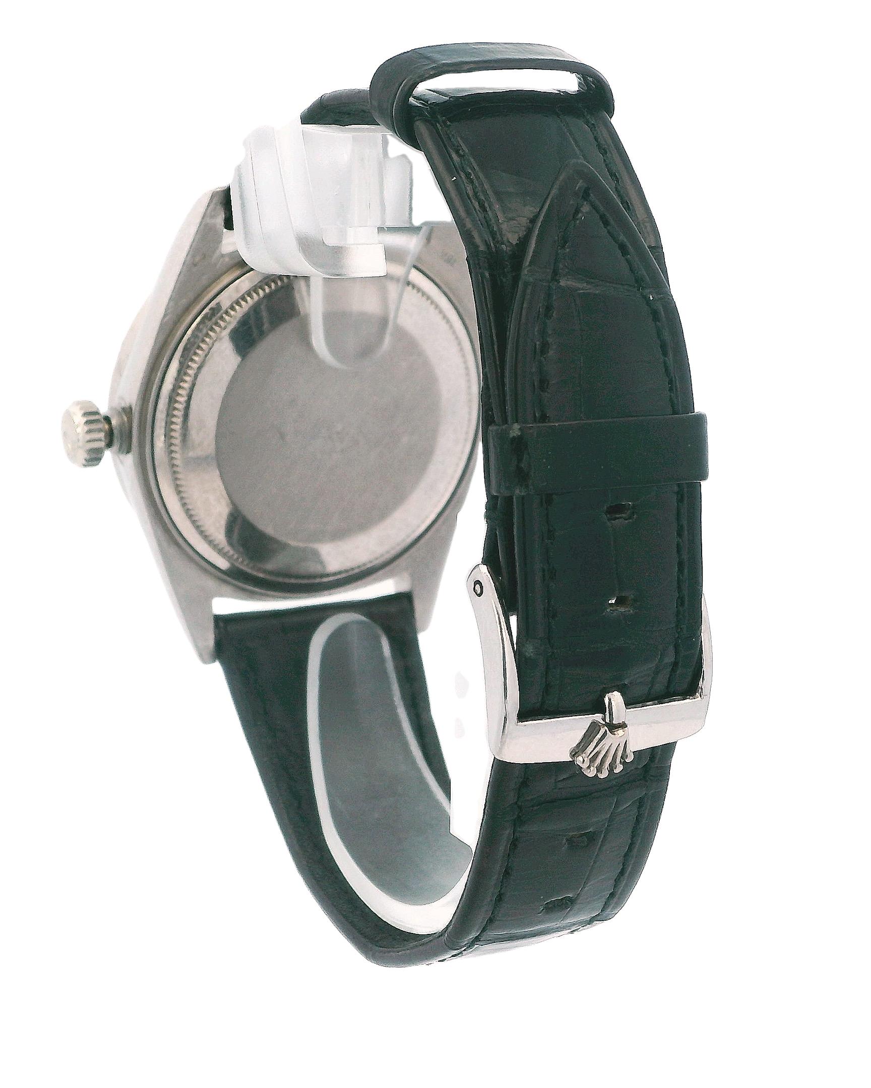 Rolex Day-Date President 1804 Diamond 18K White Gold Mens Watch en vente 1