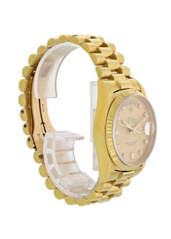 Rolex Day-Date President 18238 Diamond Dial Men's Watch