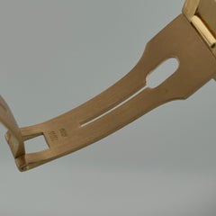 Rolex Day Date President 18238 Double Quickset Roman Numeral Dial 18K Gold