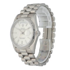 Rolex Day-Date President 18239 White Gold Men's Watch