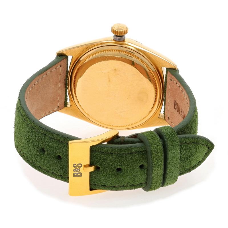 Rolex Day-Date President Diamond Men's Watch 1803 Yellow Gold 18k Auto 1Yr Wnty Pour hommes en vente