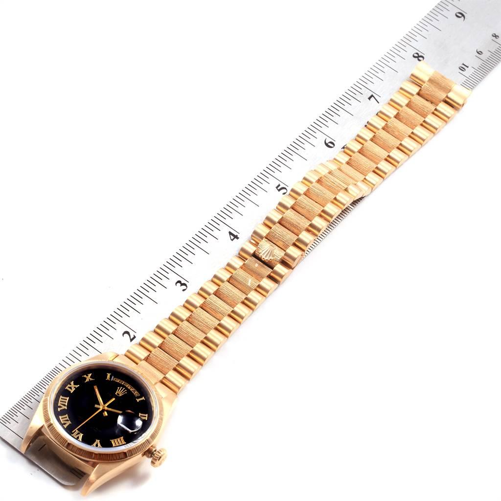 Rolex Day-Date President Yellow Gold Pyramid Dial Men's Watch 18248 For Sale 5