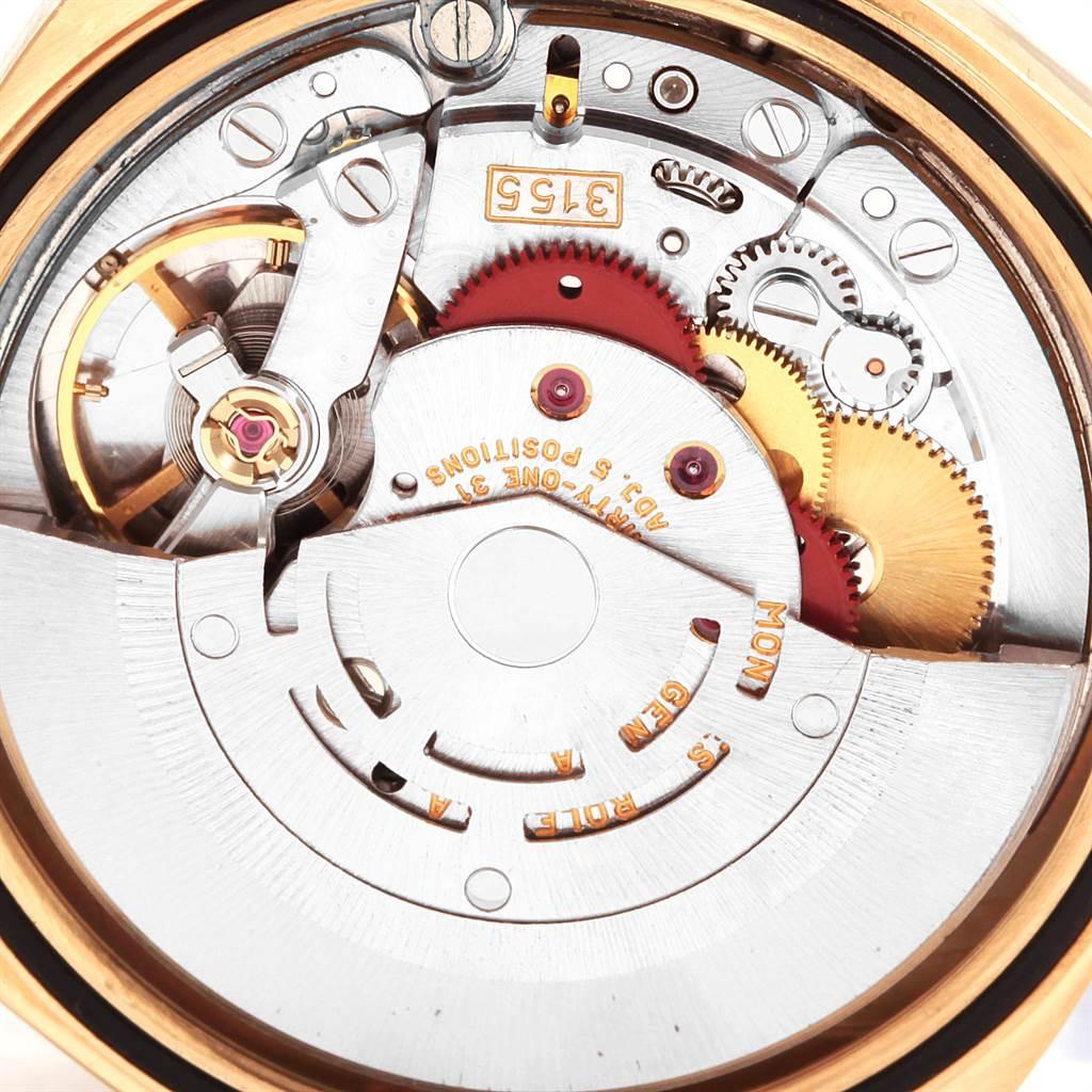 Rolex Day-Date President Yellow Gold Pyramid Dial Men's Watch 18248 For Sale 3