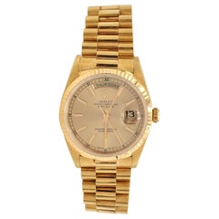Used Rolex Day-Date President Yellow Gold Watch