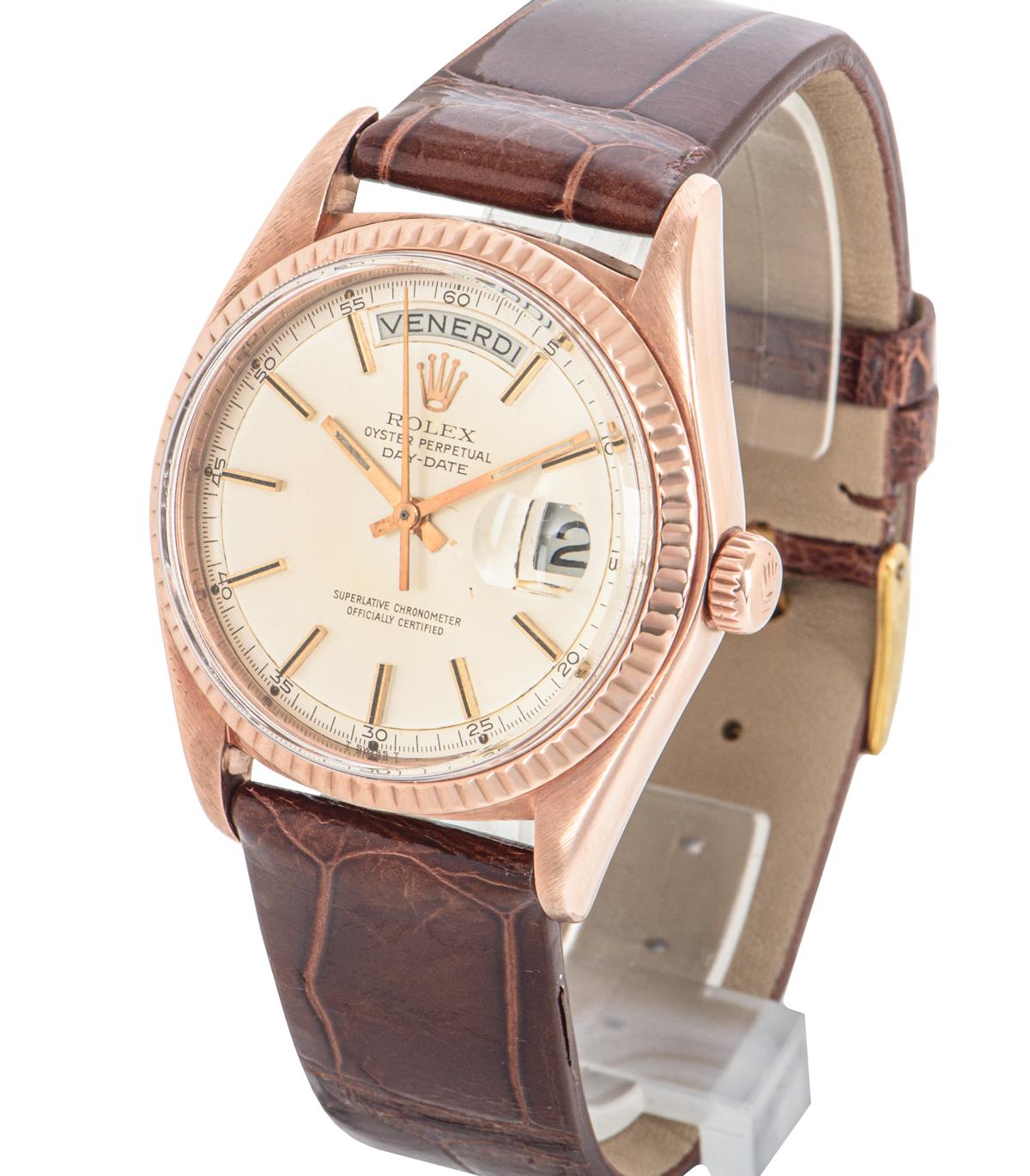 Men's Rolex Day-Date Rose Gold 1803