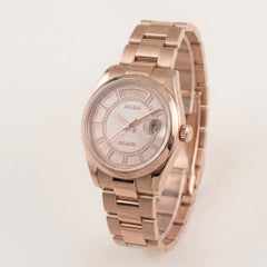 Rolex Day-Date Rose Gold Carousel Diamond Mother of Pearl Watch
