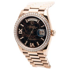 Rolex Day Date Rose Gold Eisenkiesel Stone Dial Ref.128345RBR