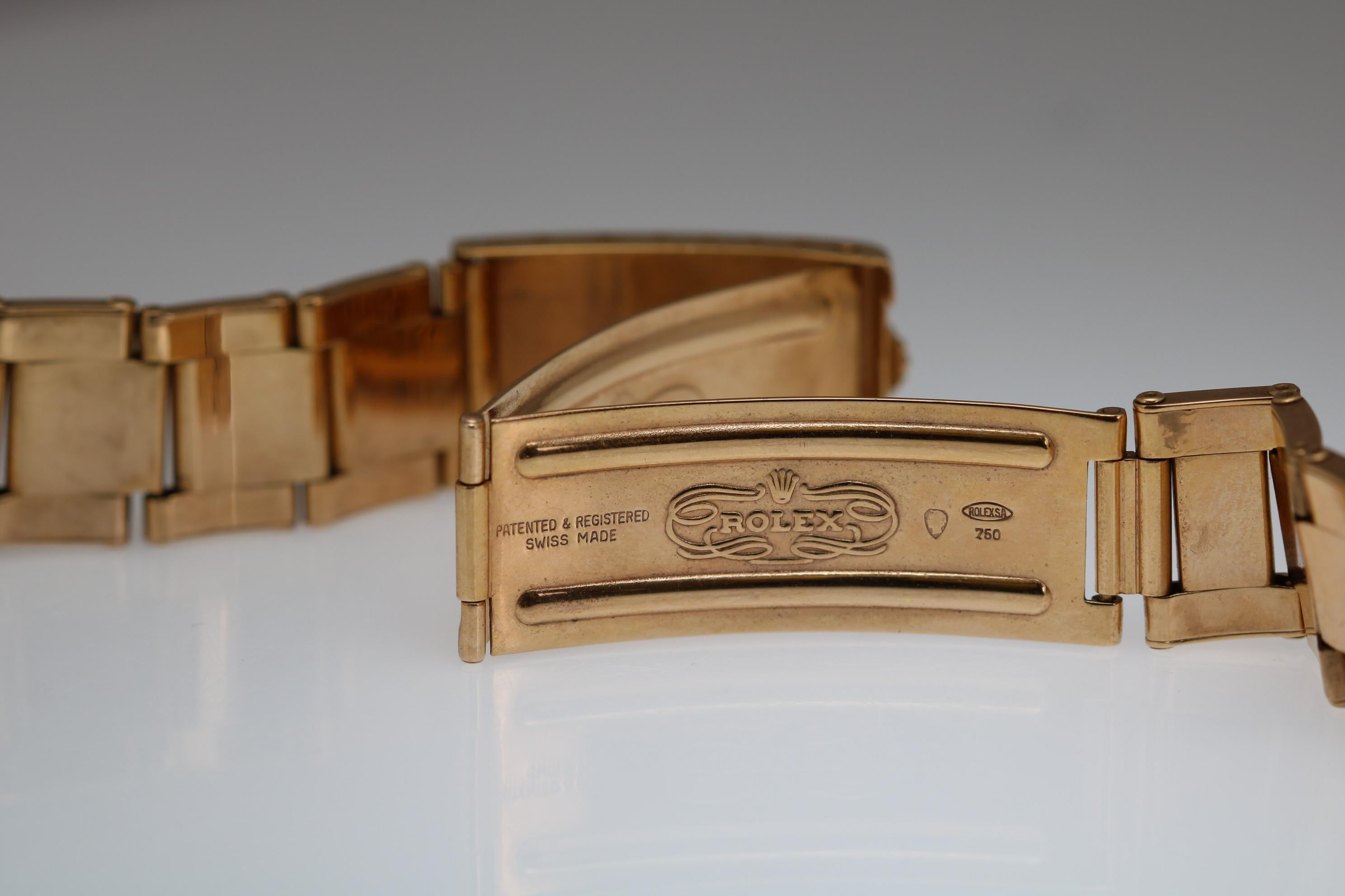 Rolex 18k Rose Gold Day-Date Rose Gold Ref 1802 Wristwatch, circa 1968 3