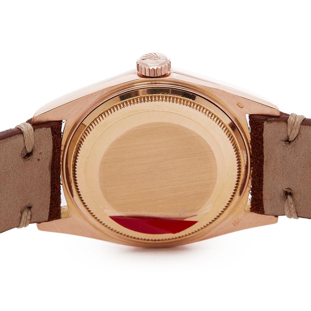 Men's Rolex Day Date Stella Dial 18k Rose Gold 1803