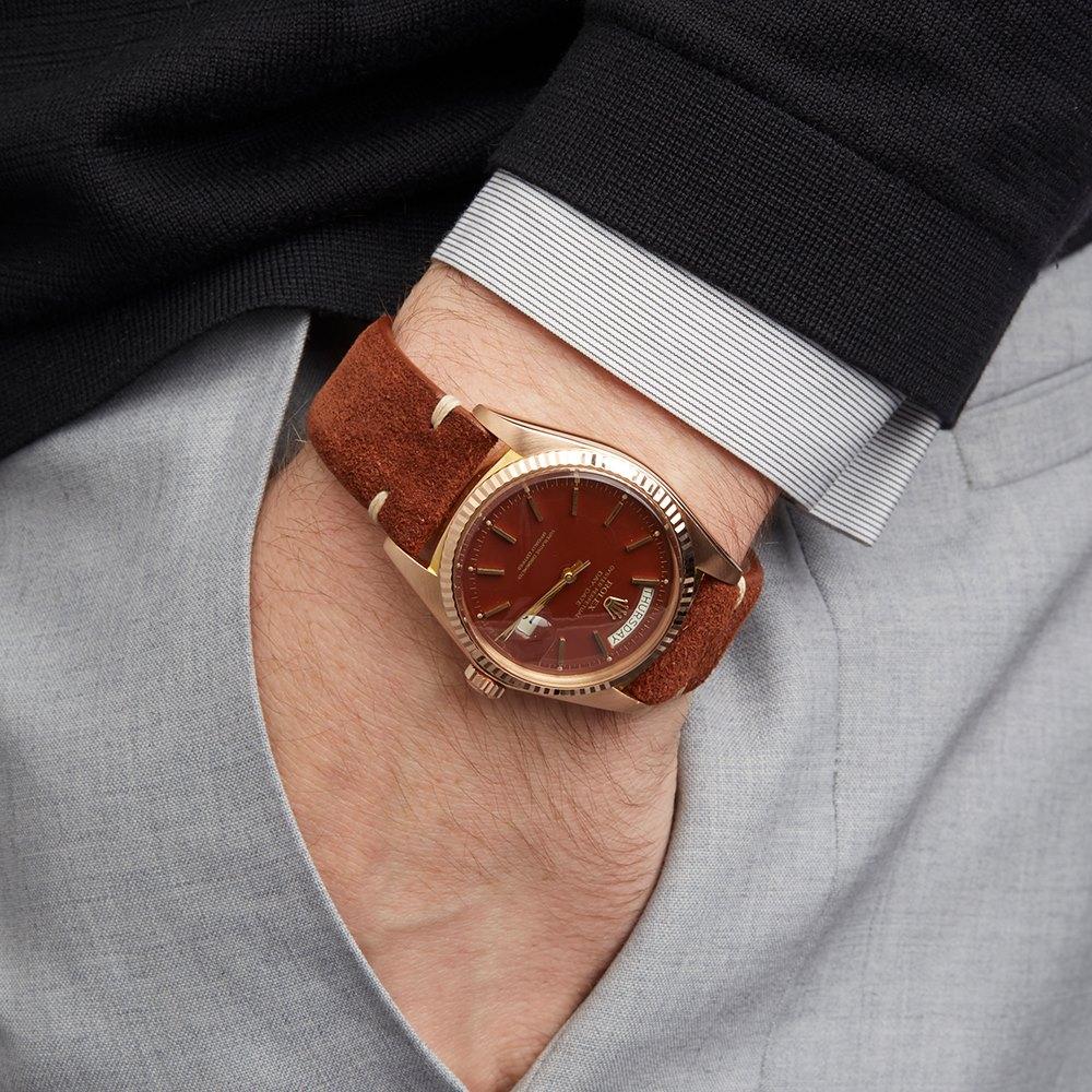 Rolex Day Date Stella Dial 18k Rose Gold 1803 1