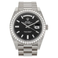 Rolex Day-Date Weißgold Uhr 228349RBR