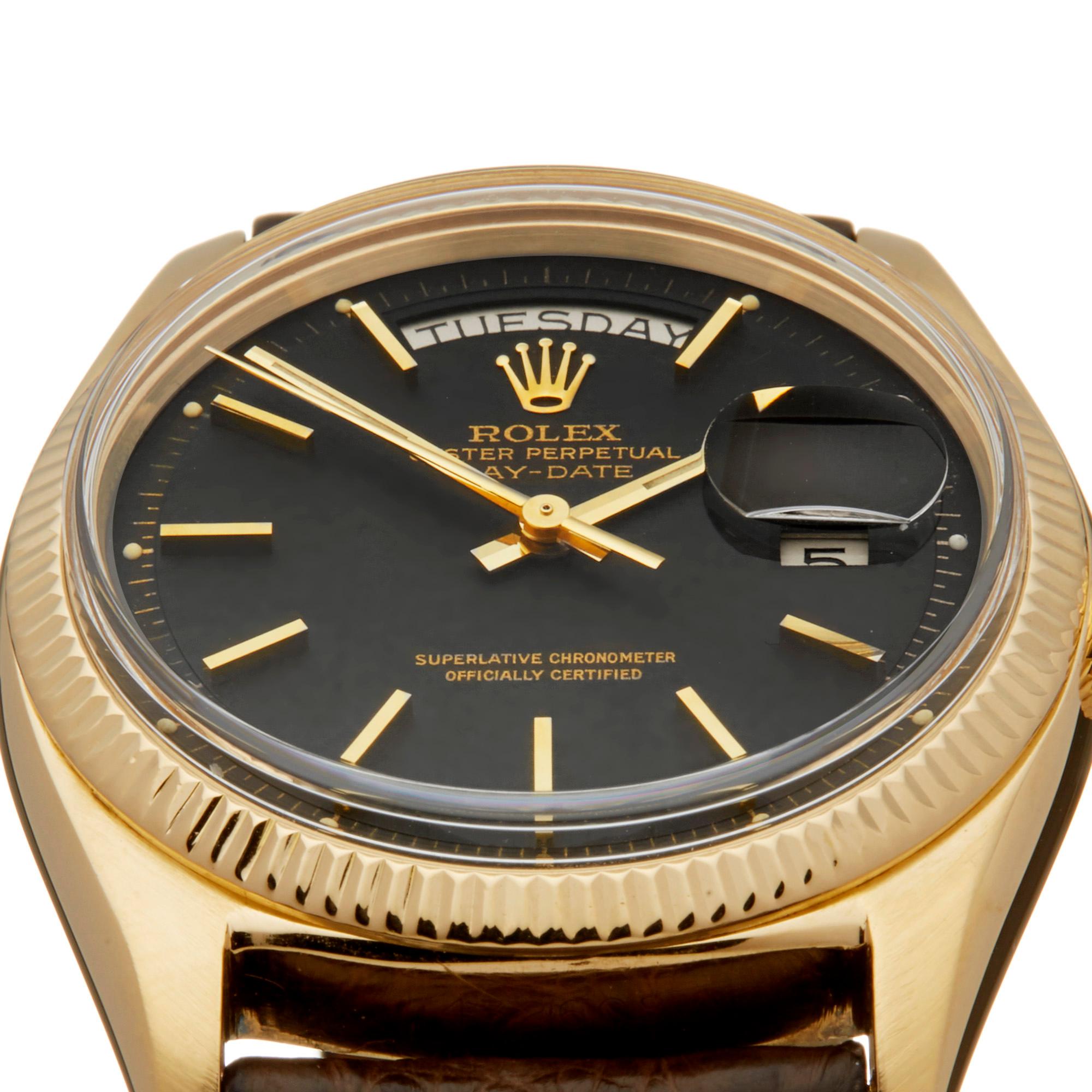 Rolex Day-Date Yellow Gold 6611B In Excellent Condition In Bishops Stortford, Hertfordshire