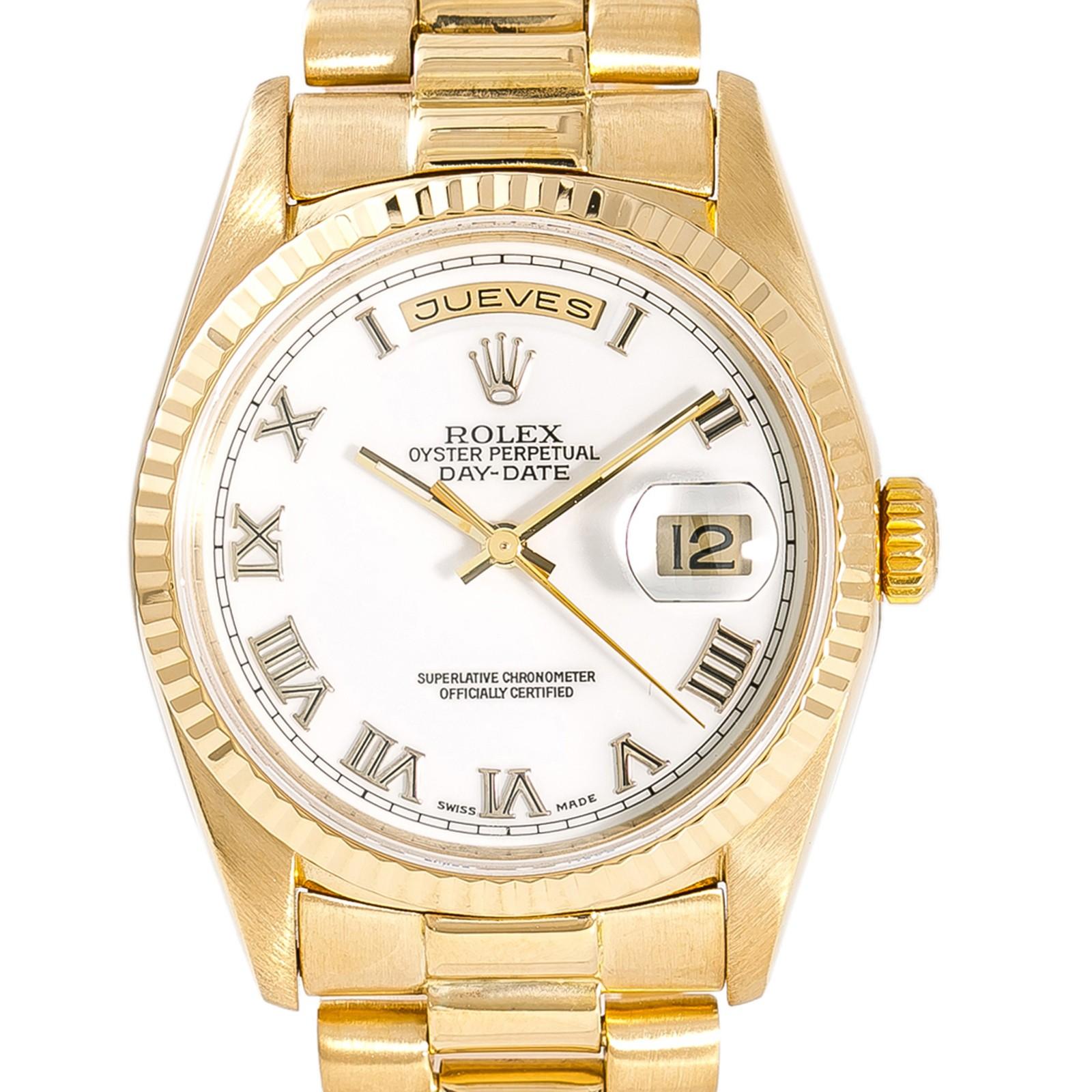 Women's Rolex Day-Date13920, Dial Certified Authentic For Sale
