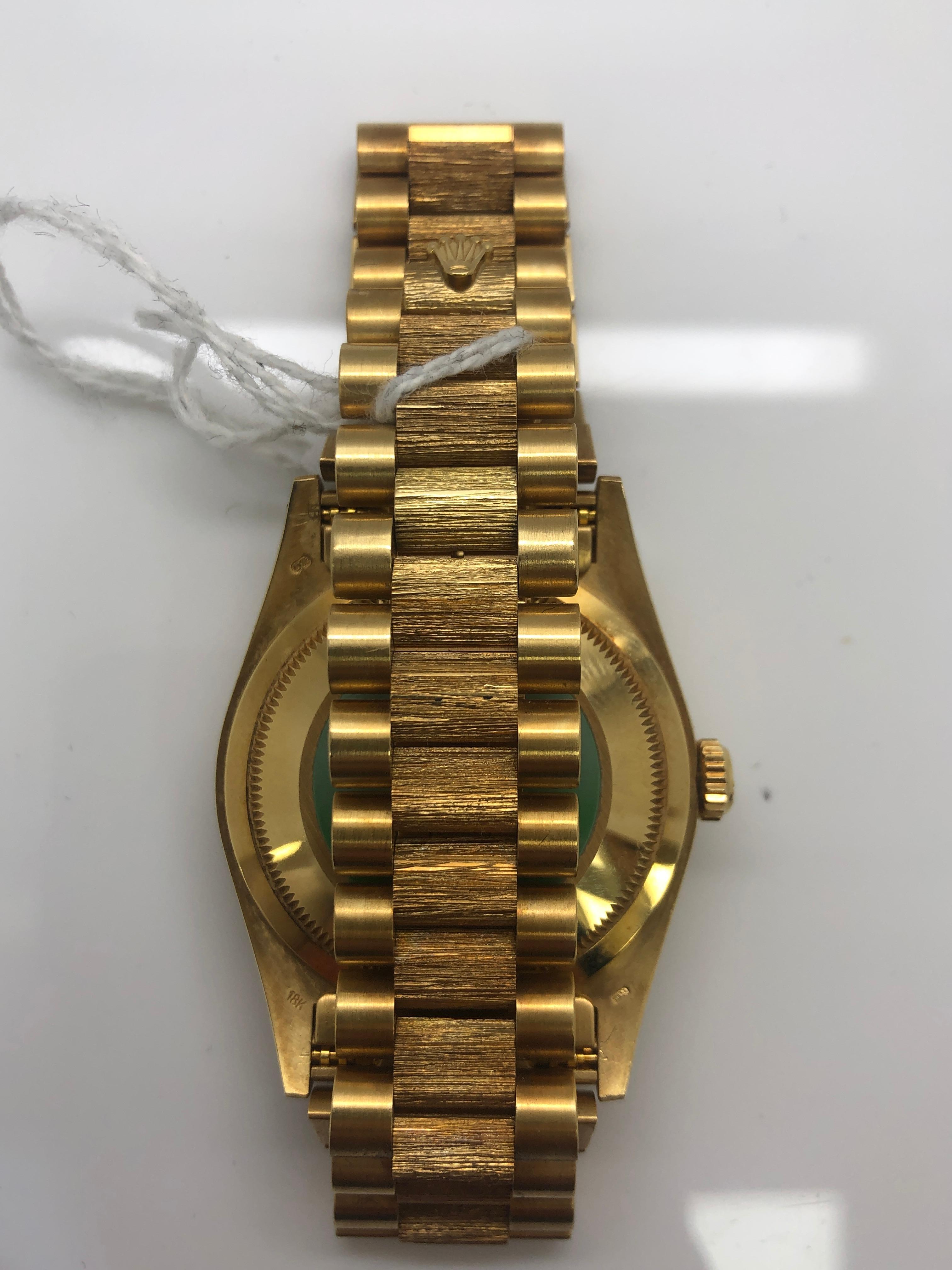 rolex 18248 bark