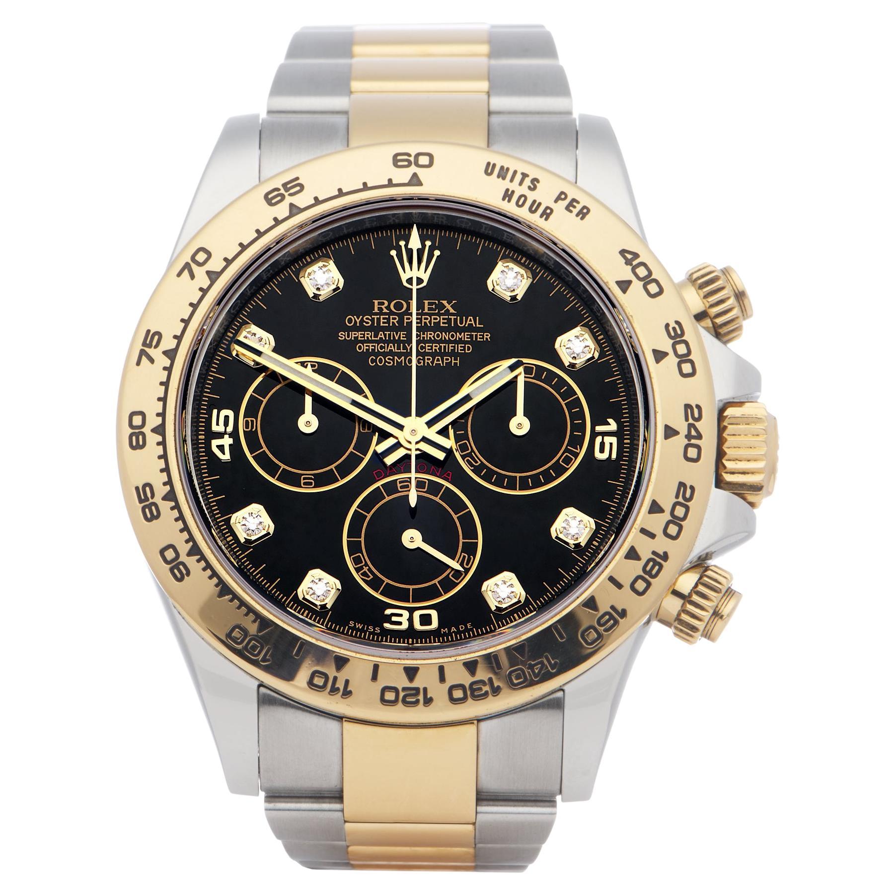 Rolex Daytona 0 116503 Men Yellow Gold & Stainless Steel 0 Watch