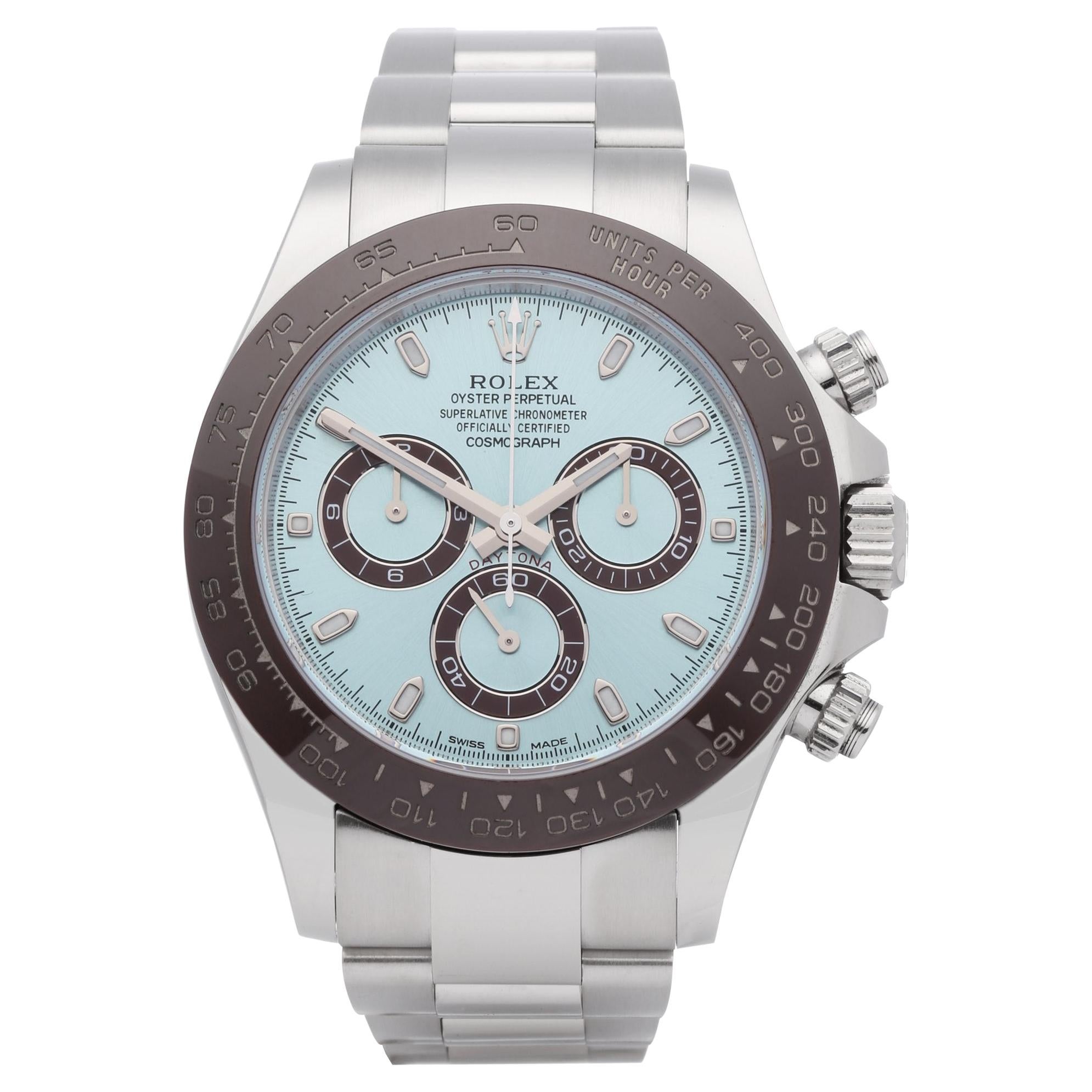 Rolex Daytona 0 116506 Men's Platinum 0 Watch