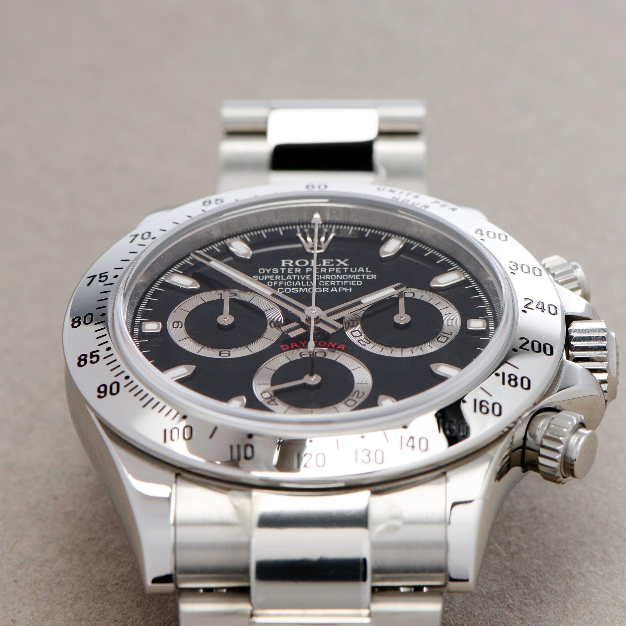 Rolex Daytona 0 116520 Men Stainless Steel APH Dial Watch 1