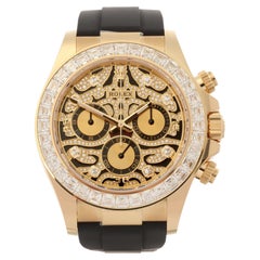 Rolex Daytona 0 116588TBR Men Yellow Gold Eye of the Tiger' Watch