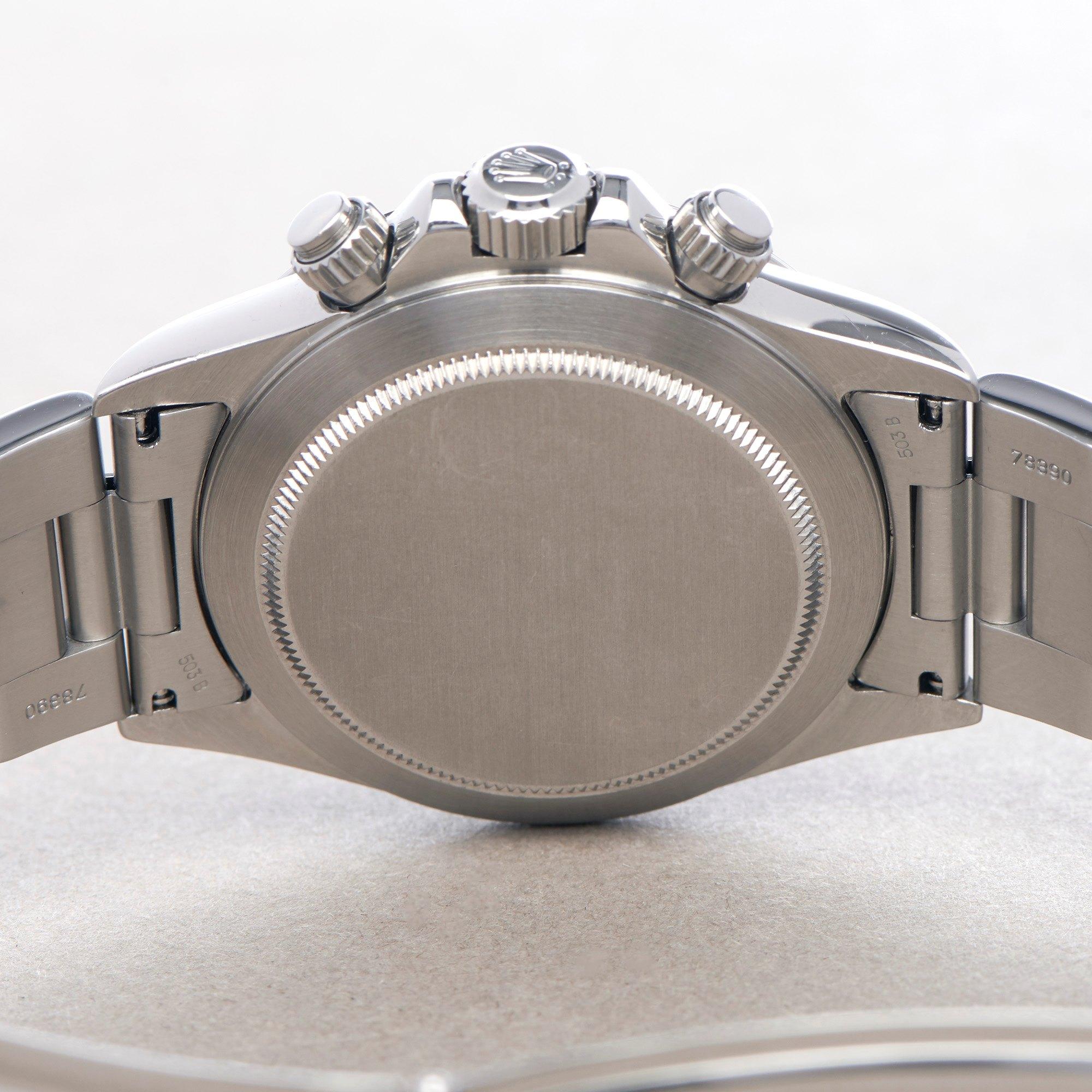 Rolex Daytona 0 16520 Men Stainless Steel Patrizzi Dial Watch 1
