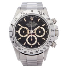 Rolex Daytona 0 16520 Men Stainless Steel Patrizzi Dial Watch