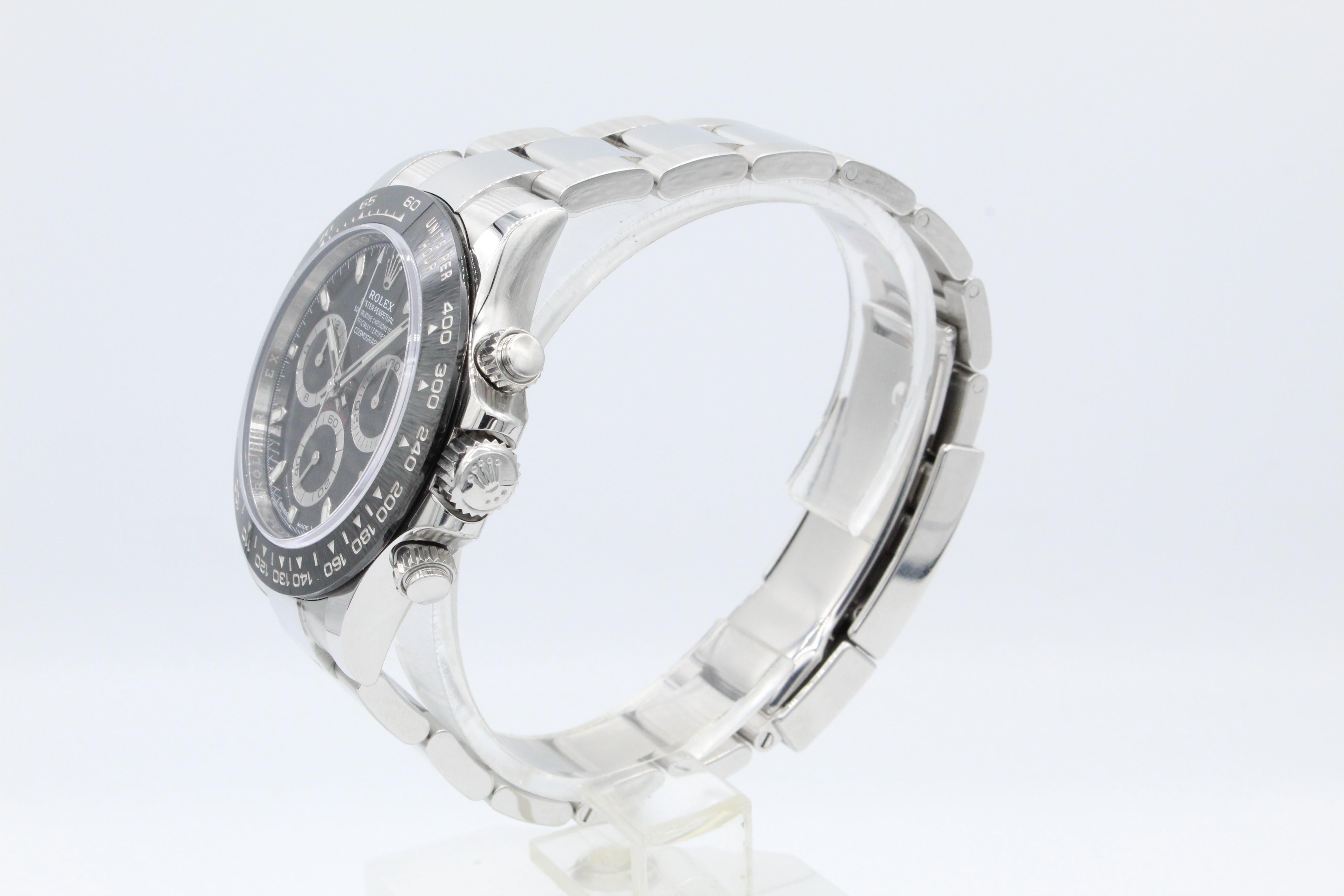 Contemporary Rolex Daytona 116500, Case, Certified and Warranty