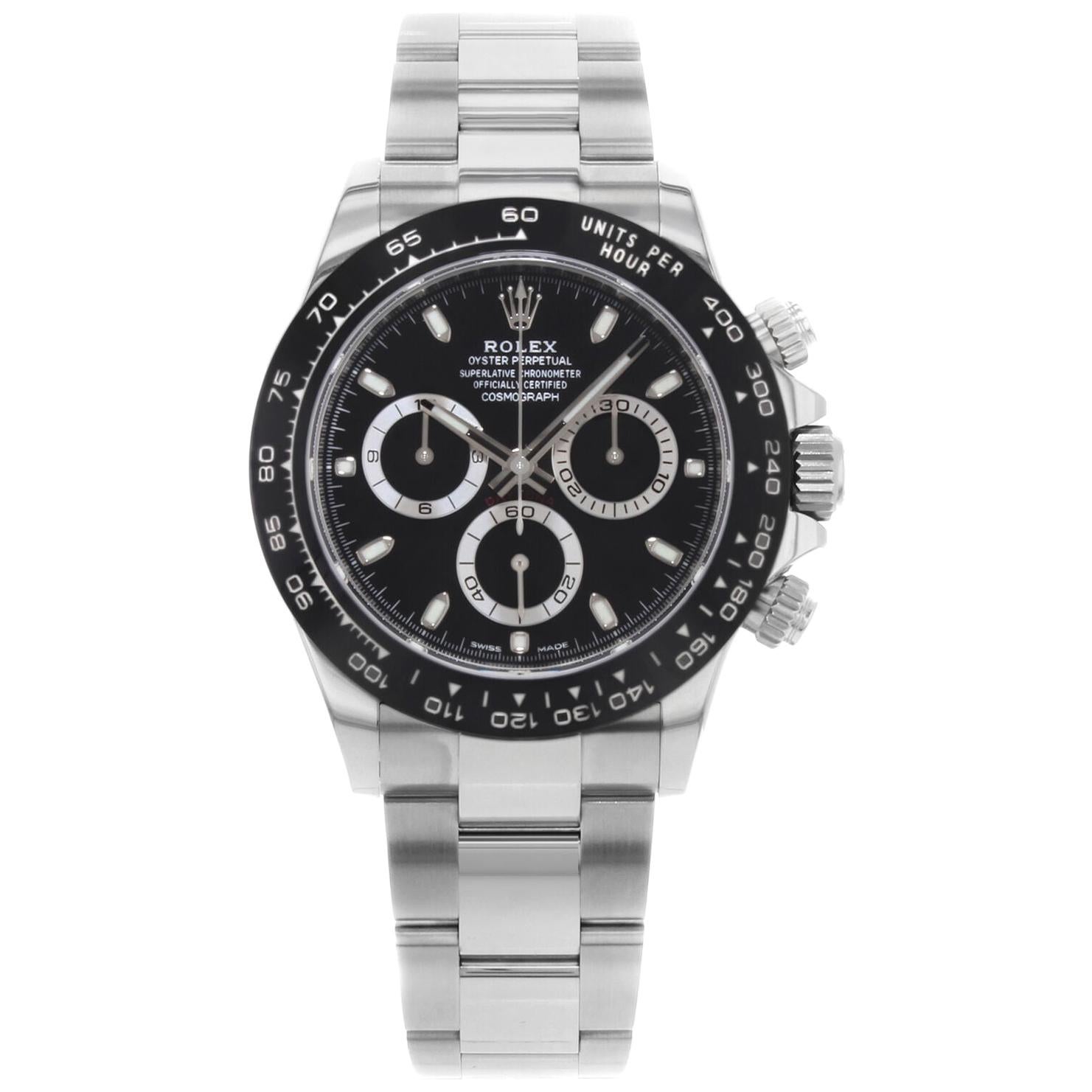 Rolex Daytona 116500LN bk Black Dial 