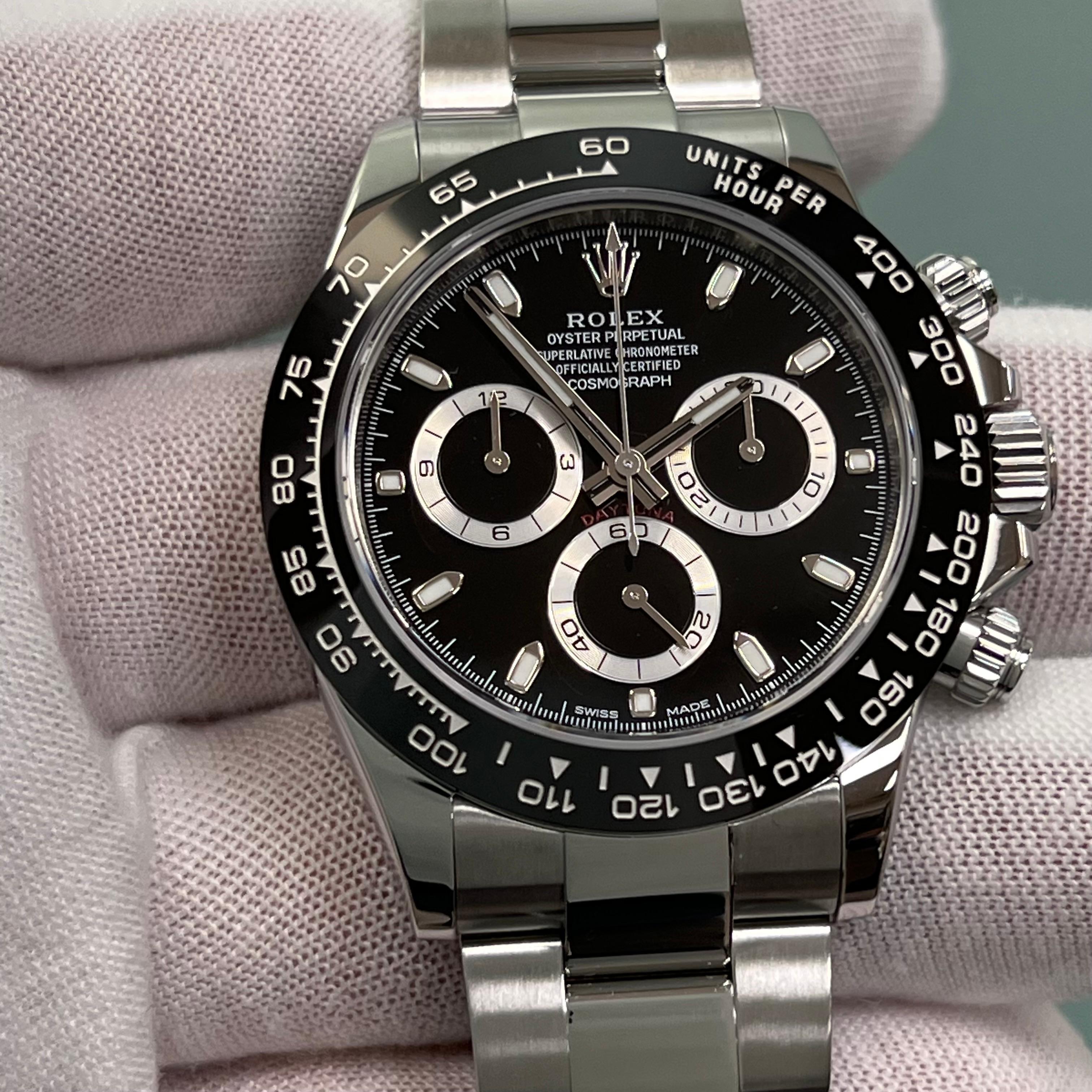 Rolex Daytona 116500LN Black Ceramic Stainless Steel Box Paper 6
