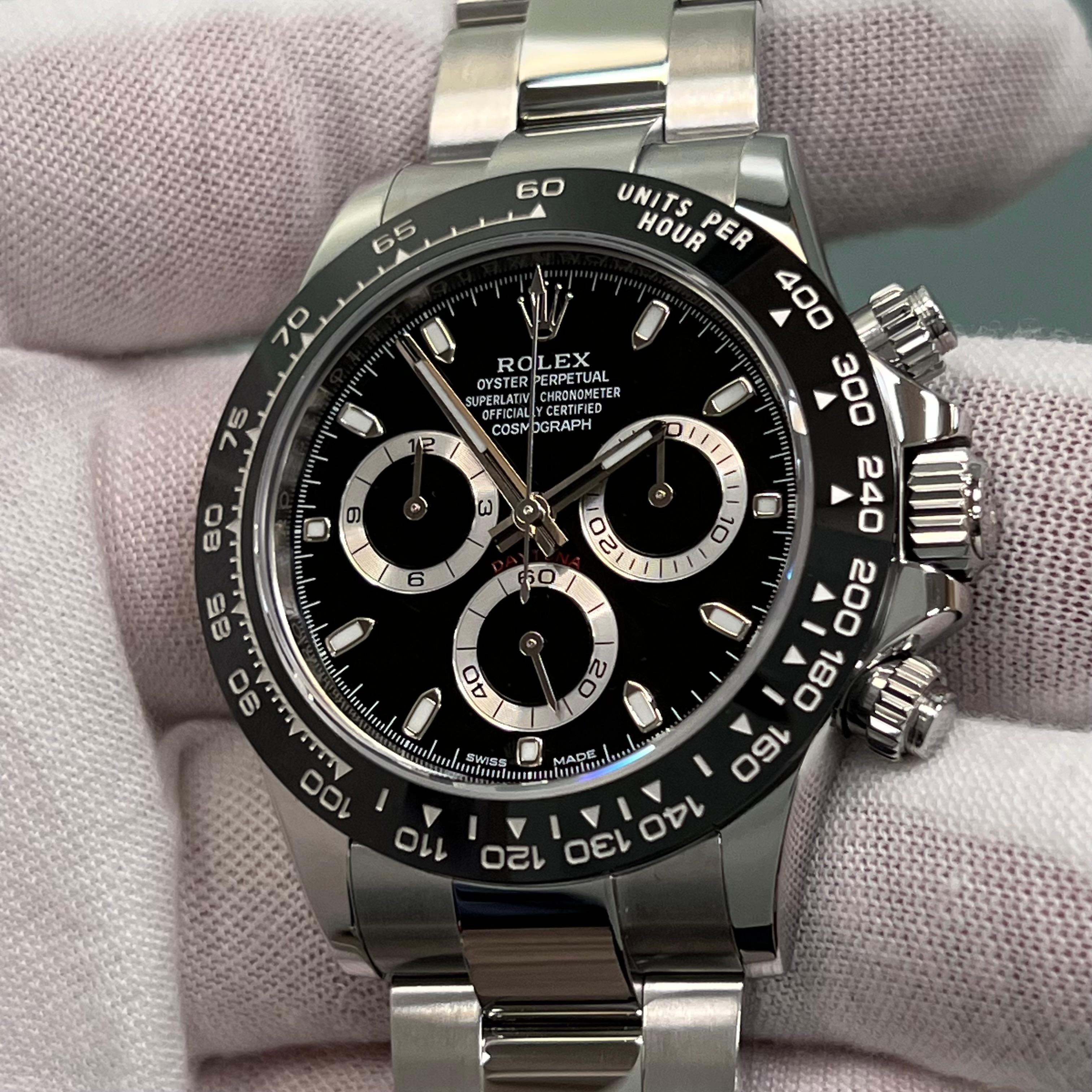 Rolex Daytona 116500LN Black Ceramic Stainless Steel Box Paper 7
