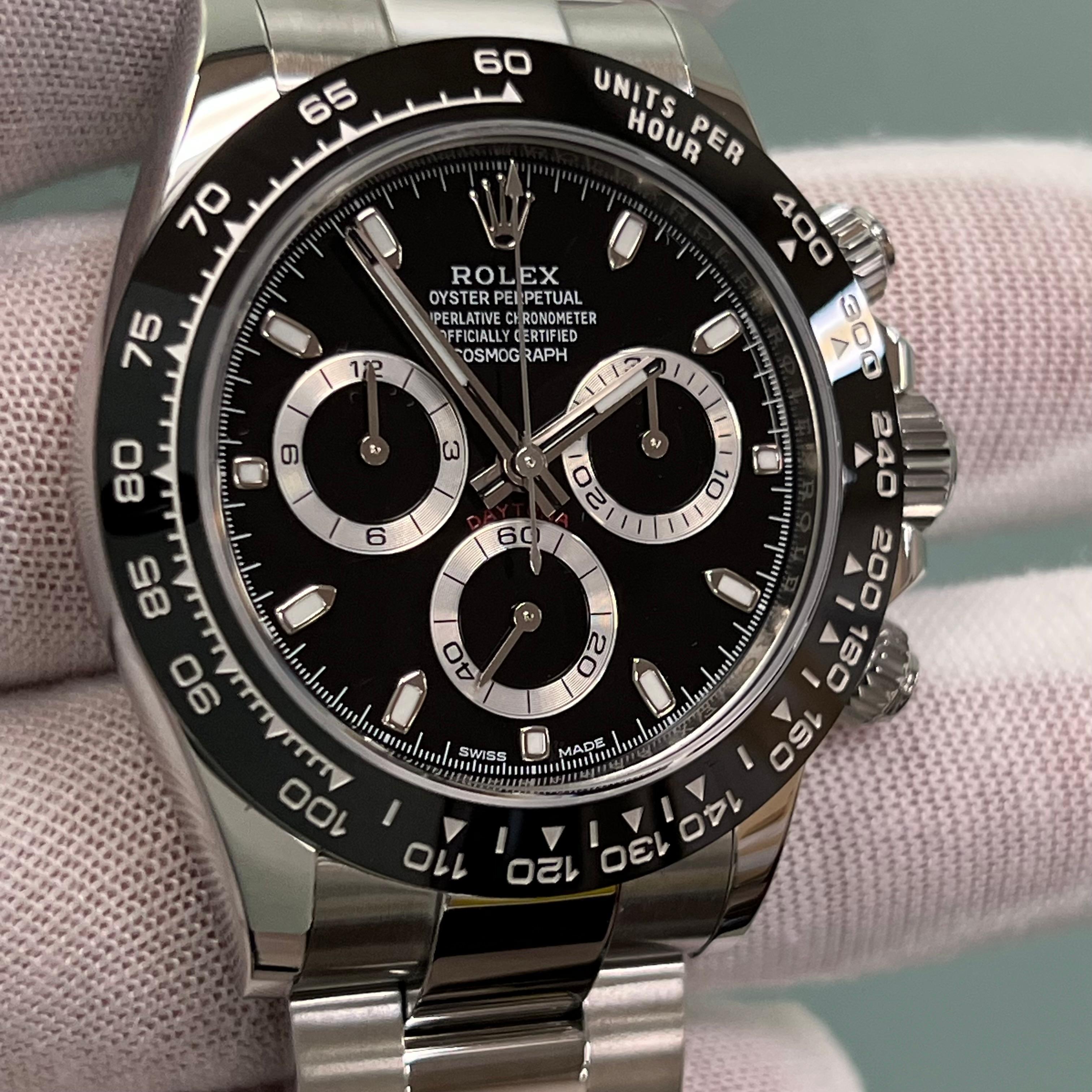 Rolex Daytona 116500LN Black Ceramic Stainless Steel Box Paper 8