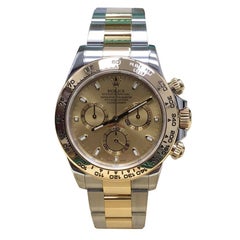 Rolex Daytona 116503 18 Karat Gold and Stainless Steel Champagne Box Papers 2016