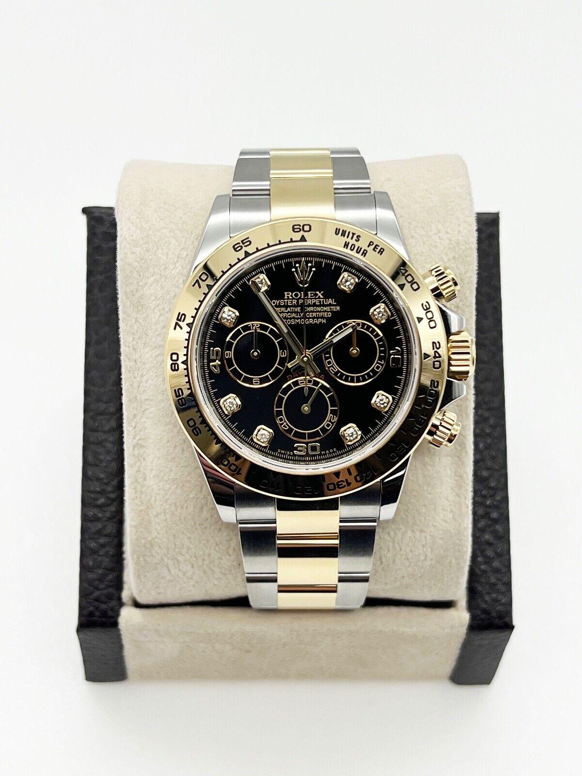 Daytona oro quadrante nero best sale