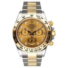 Rolex Daytona 116503 Diamond Dial Mens Watch Box & Papers