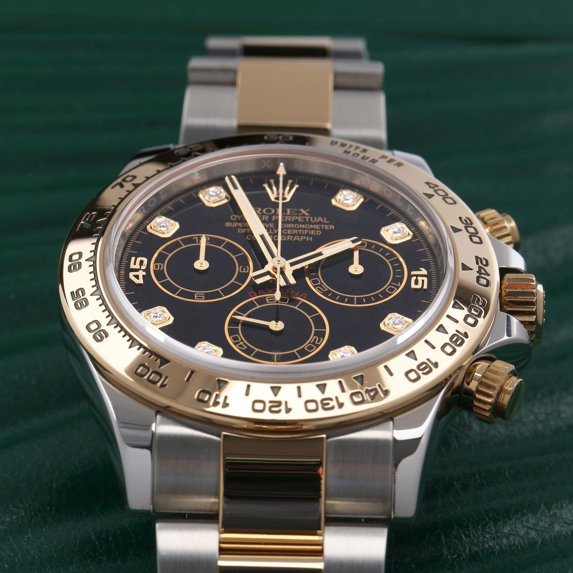 Rolex Daytona 116503 Men's Stainless Steel and Yellow Gold Cosmograph Watch 4
