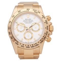 Rolex Daytona 116508 Men's Yellow Gold Chronograph Watch