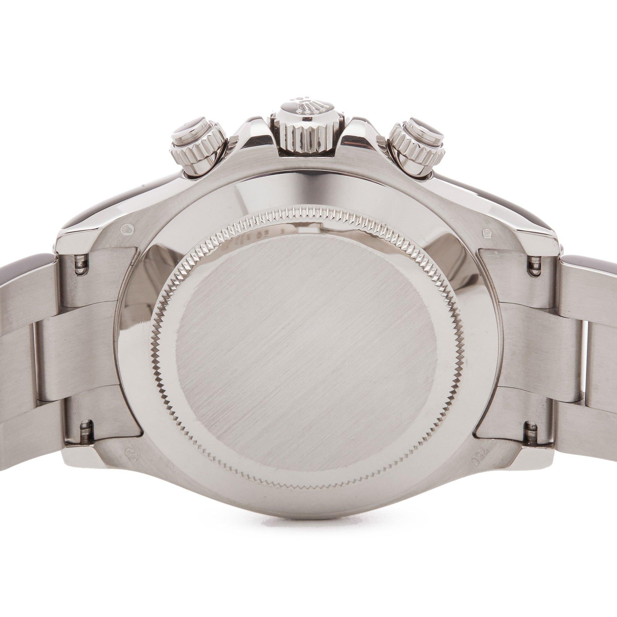 Rolex Daytona 116509 Men's White Gold Chronograph Watch 3