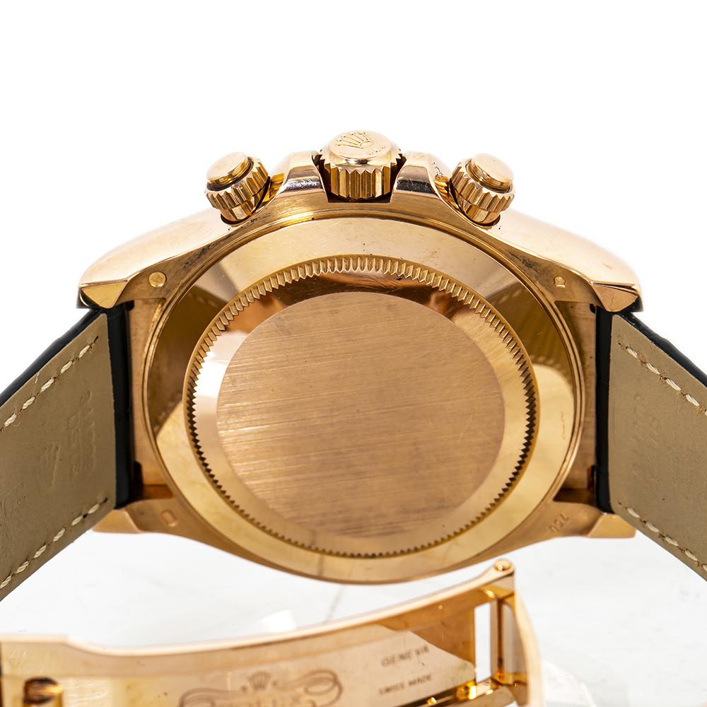 Men's Rolex Daytona 116515LN Cosmograph 18kRoseGold Ceramic Bezel Box&Papers For Sale