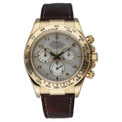 Rolex Daytona 116518 18K Yellow Gold MOP Dial Men's Watch