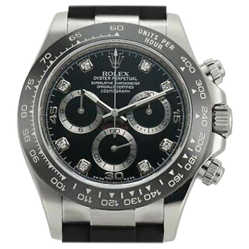 Rolex Daytona 116519, Black Dial, Certified and Warranty at 1stDibs Rolex Daytona 116519, Black Dial, Certified and Warranty at 1stDibs