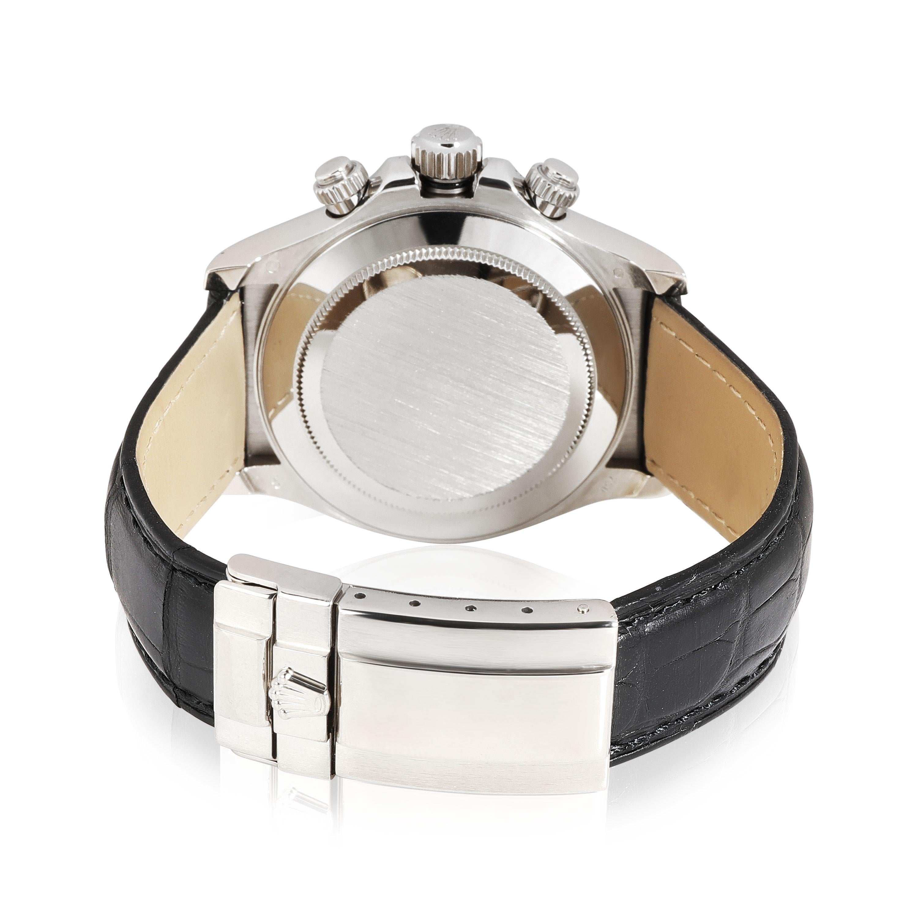 Rolex Daytona 116519 Men's Watch in 18kt White Gold













