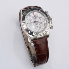 Rolex Daytona 116519 Meteorite Dial 18K White Gold Mens Watch Box Papers