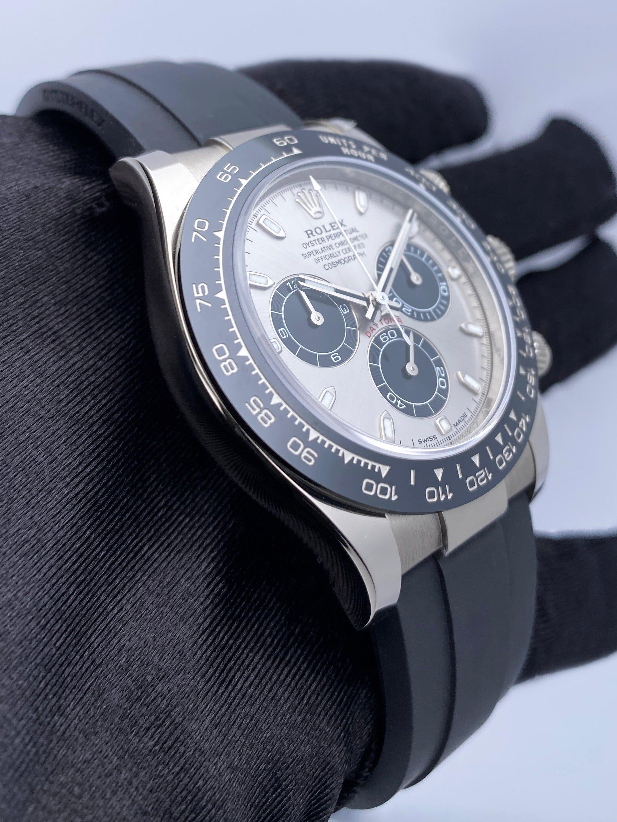 Men's Rolex Daytona 116519LN White Gold Mens Watch Box Papers For Sale