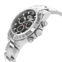 Rolex Daytona 116520 Black Dial Sticks 2006 Stainless Steel Automatic Watch