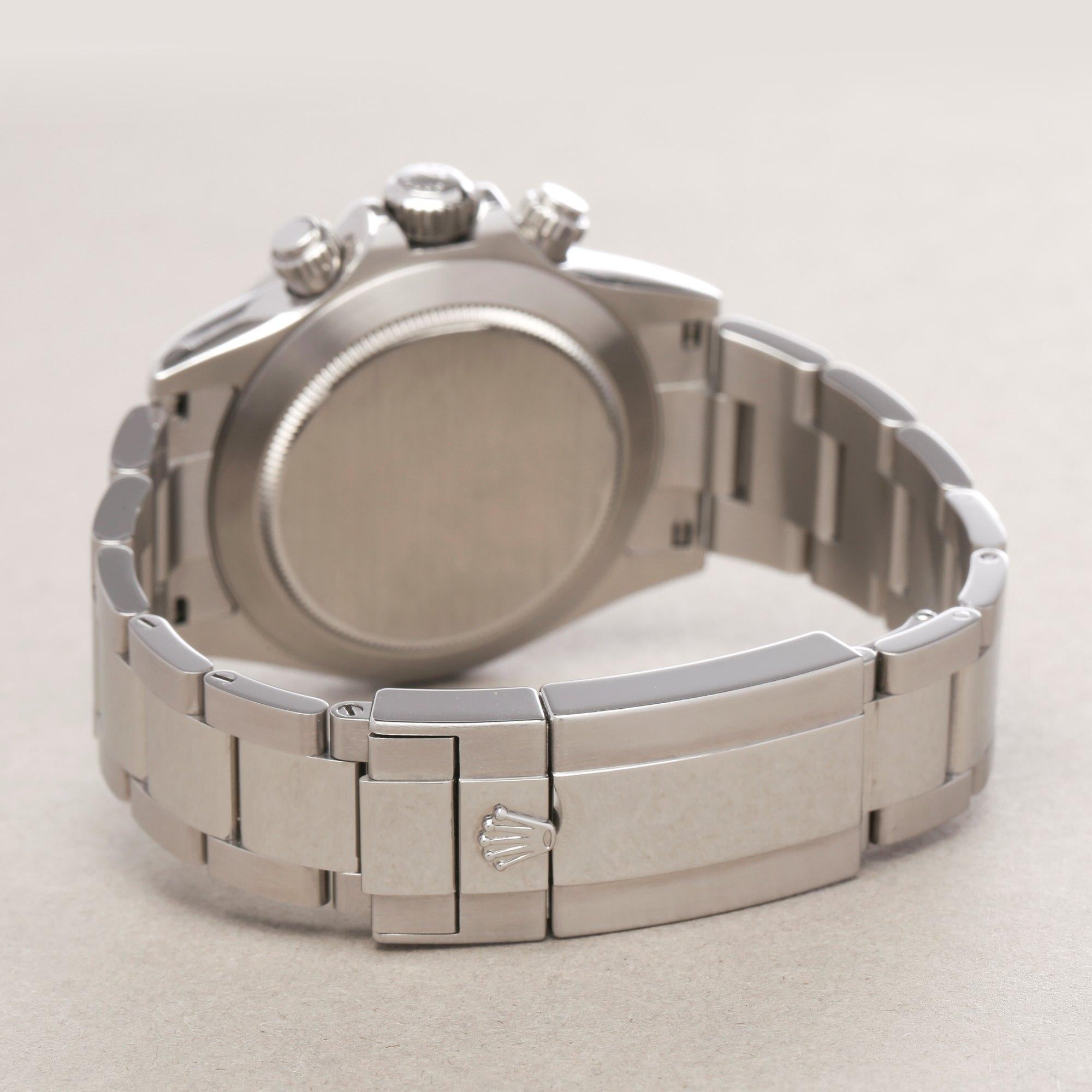 Rolex Daytona 116520 Herren Edelstahl Cosmograph APH Zifferblatt Uhr 4
