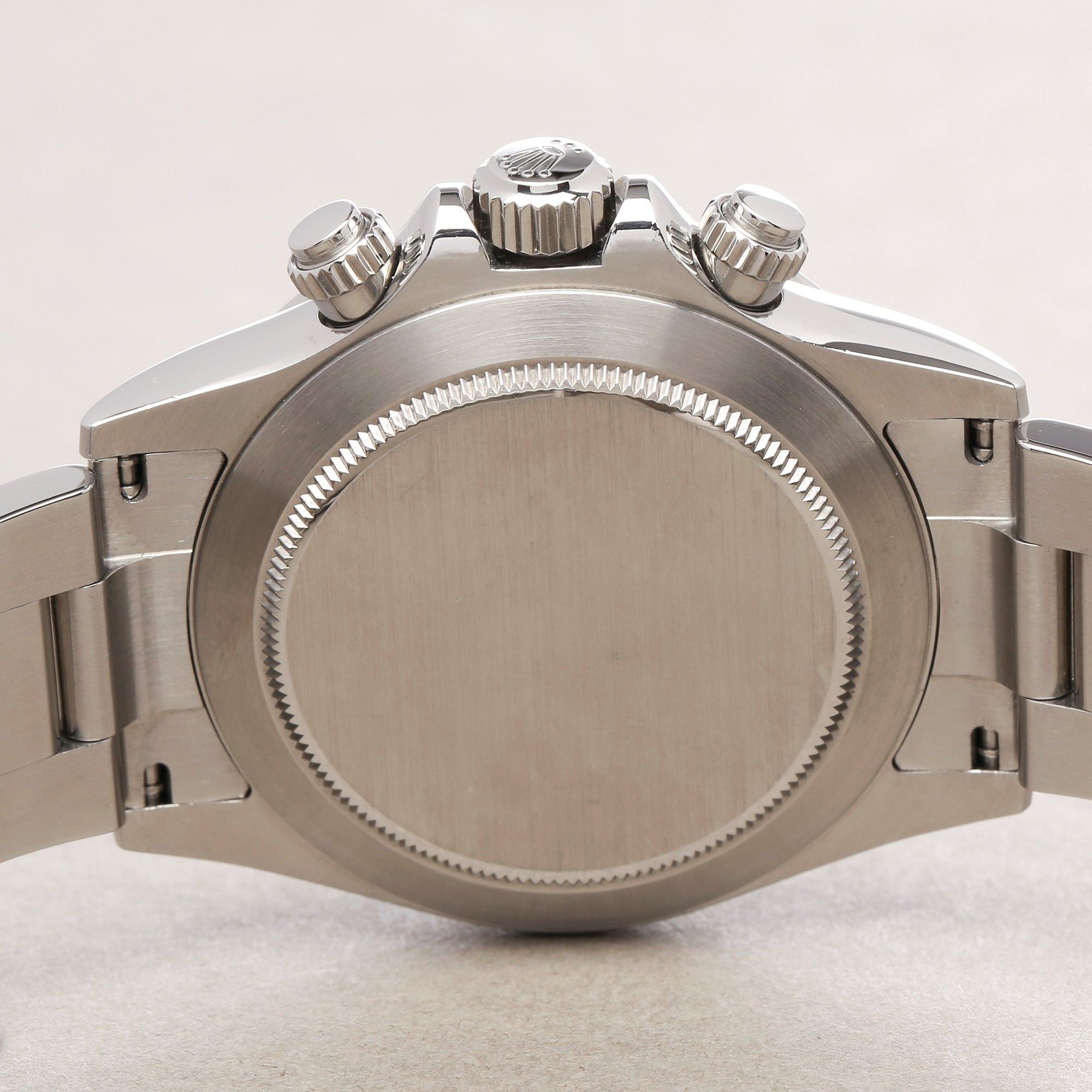 Rolex Daytona 116520 Herren Edelstahl Cosmograph APH Zifferblatt Uhr 5