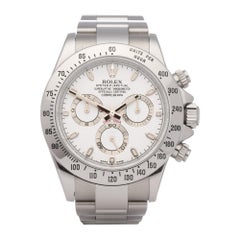 Montre Rolex Daytona 116520 Cosmograph à cadran APH en acier inoxydable pour hommes