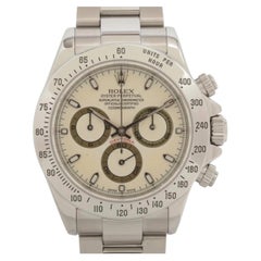 Rolex Daytona 116520 Stainless Steel Cream Dial Box & Papers-2004