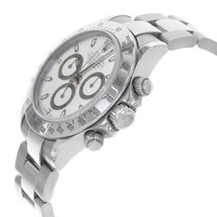 Rolex Daytona 116520 White Sticks Dial 2002 Stainless Steel Automatic Mens Watch