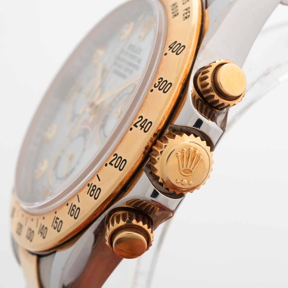 Rolex Daytona 116523, cadran nacre et diamants, set complet, année 2012. en vente 5