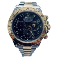 Rolex Daytona 116523 Zweifarbige blaue Rennsportuhr