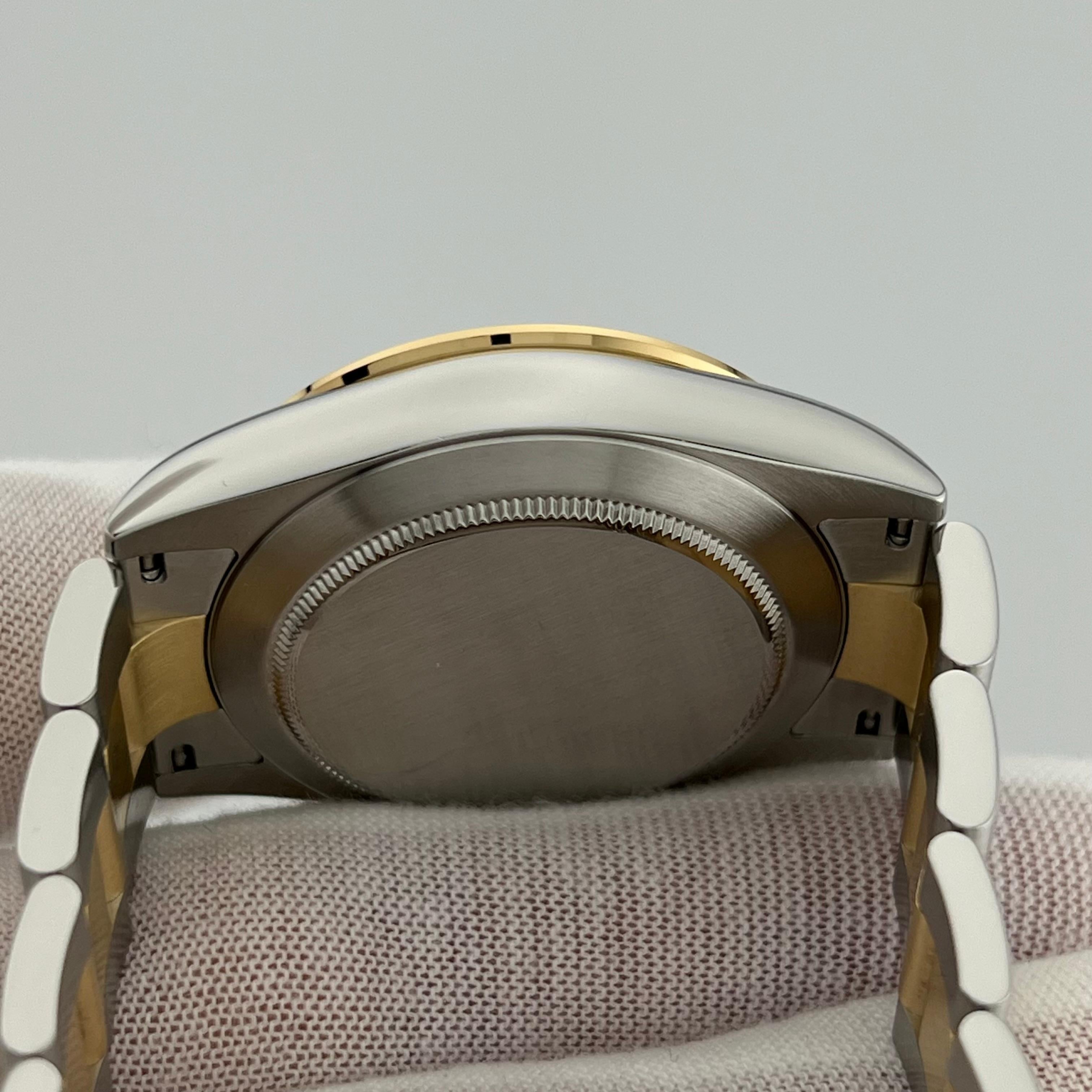 Rolex Daytona 116523 White Dial 18K Yellow Gold Stainless Steel Box Paper 40mm For Sale 3